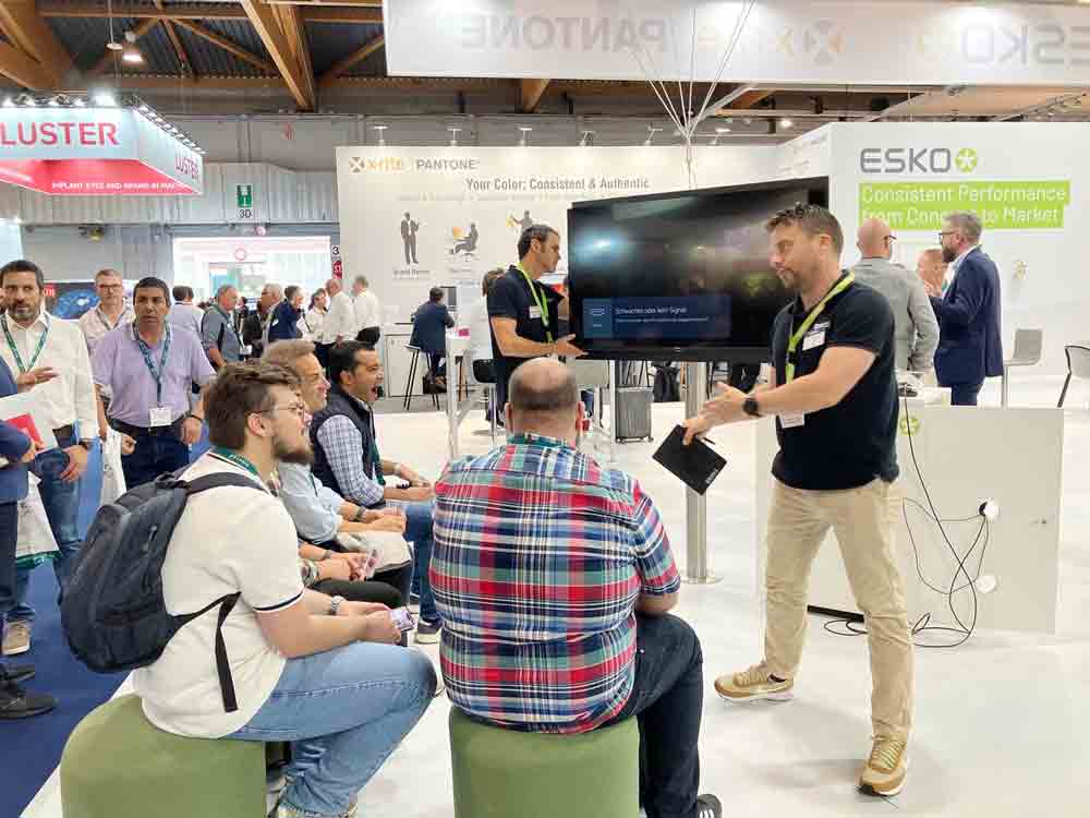 Esko X Rite Color Labelexpo Europe 2023: One Connected Workflow shines in Esko, X-Rite ...